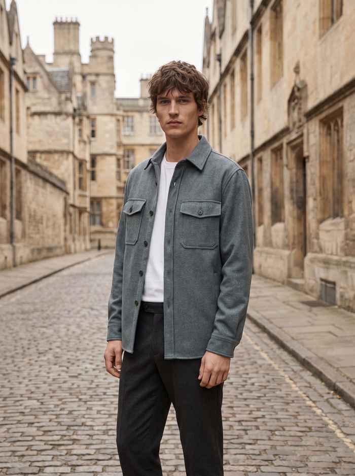 Reid Zip Overshirt