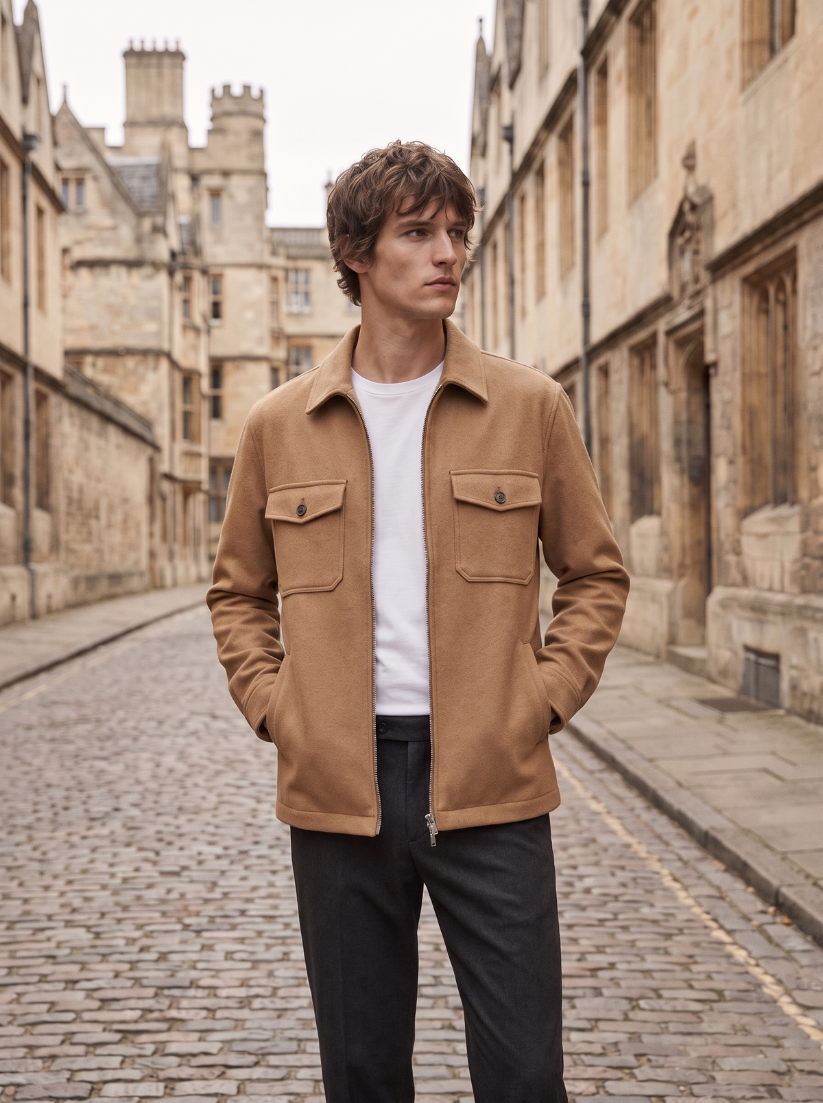 Reid Zip Overshirt