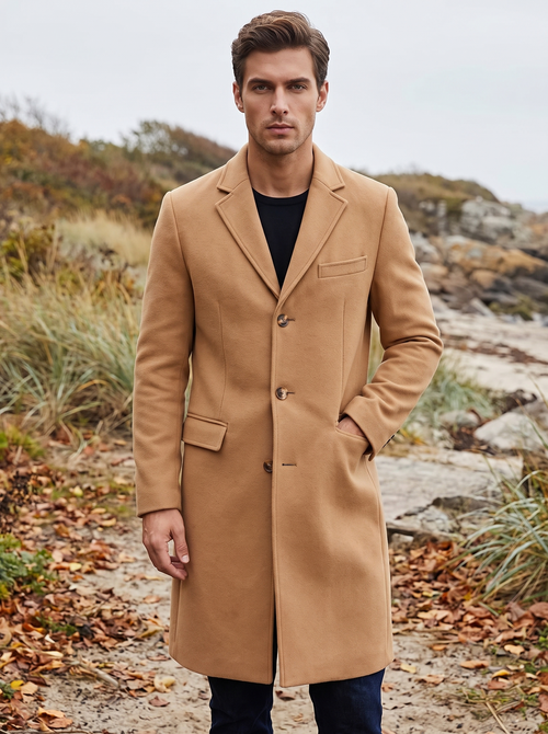 Harrison Wool Overcoat