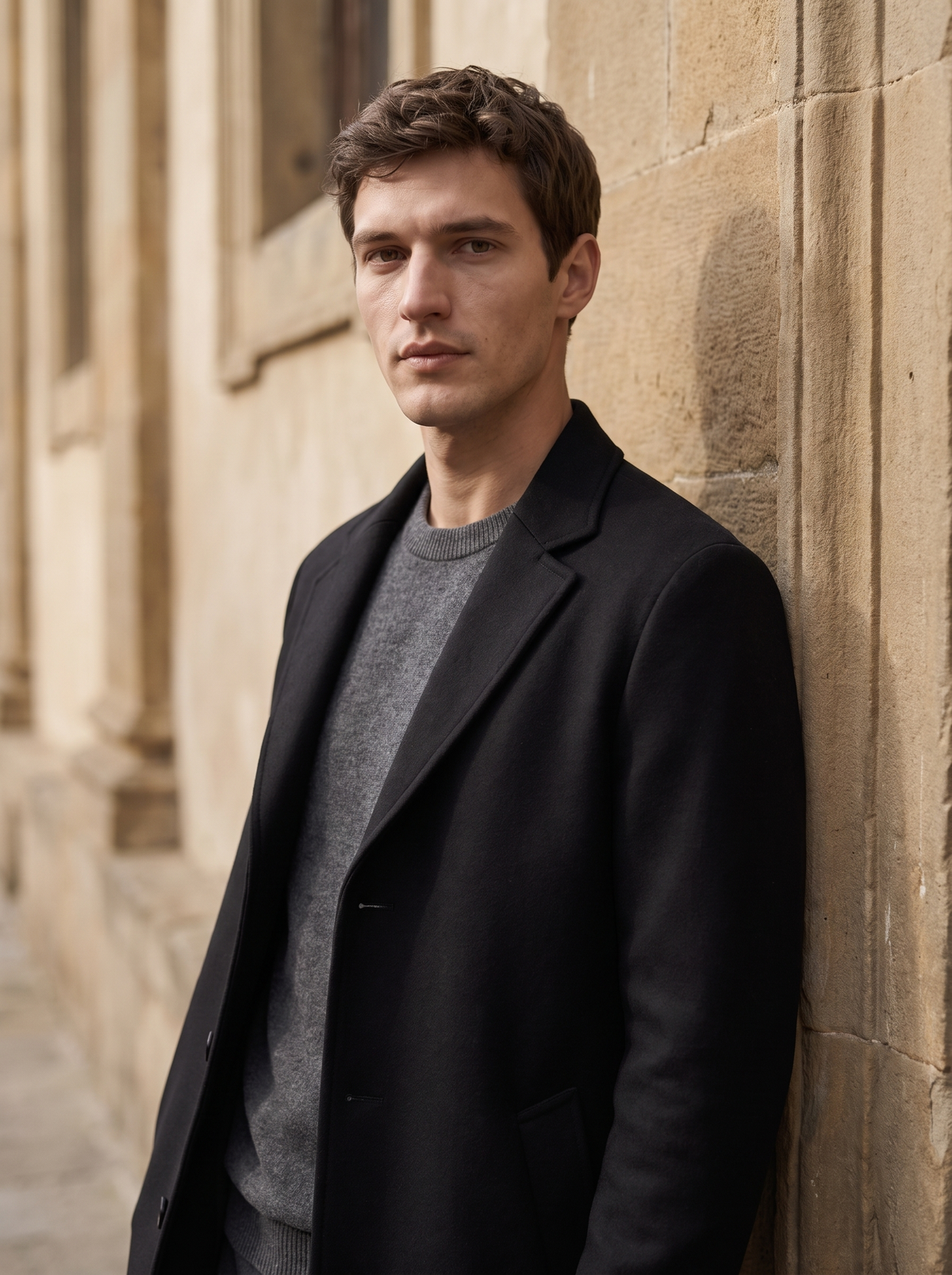 Bennett Wool Overcoat