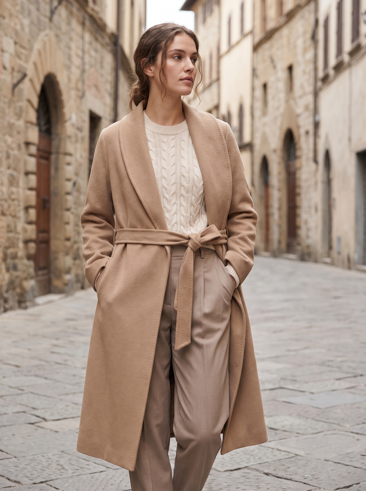 Elodie Wrap Coat