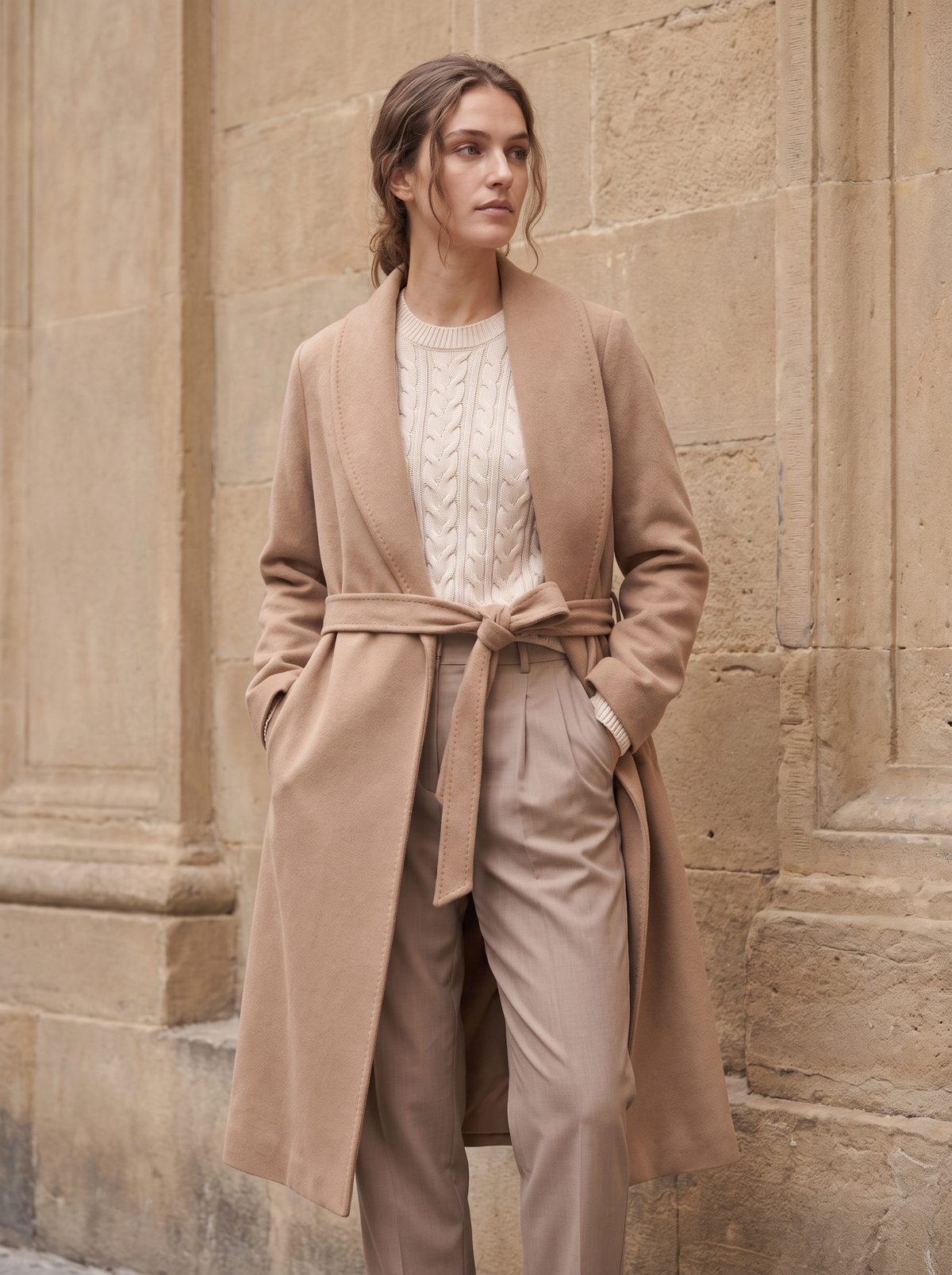 Elodie Wrap Coat