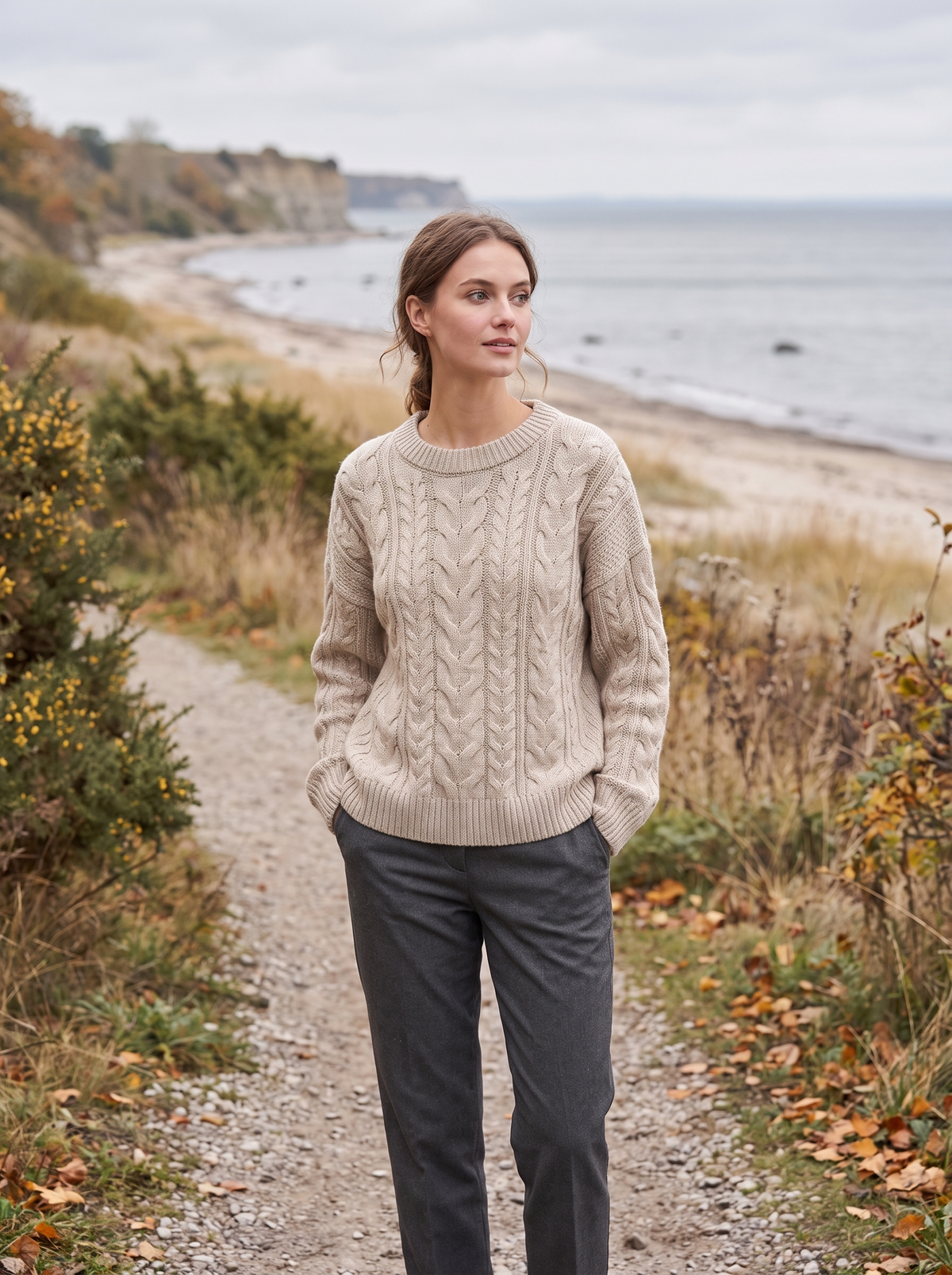 Rowan Cable-Knit Jumper