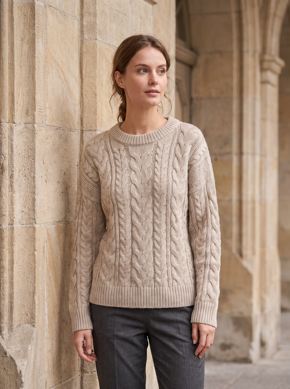 Rowan Cable-Knit Jumper