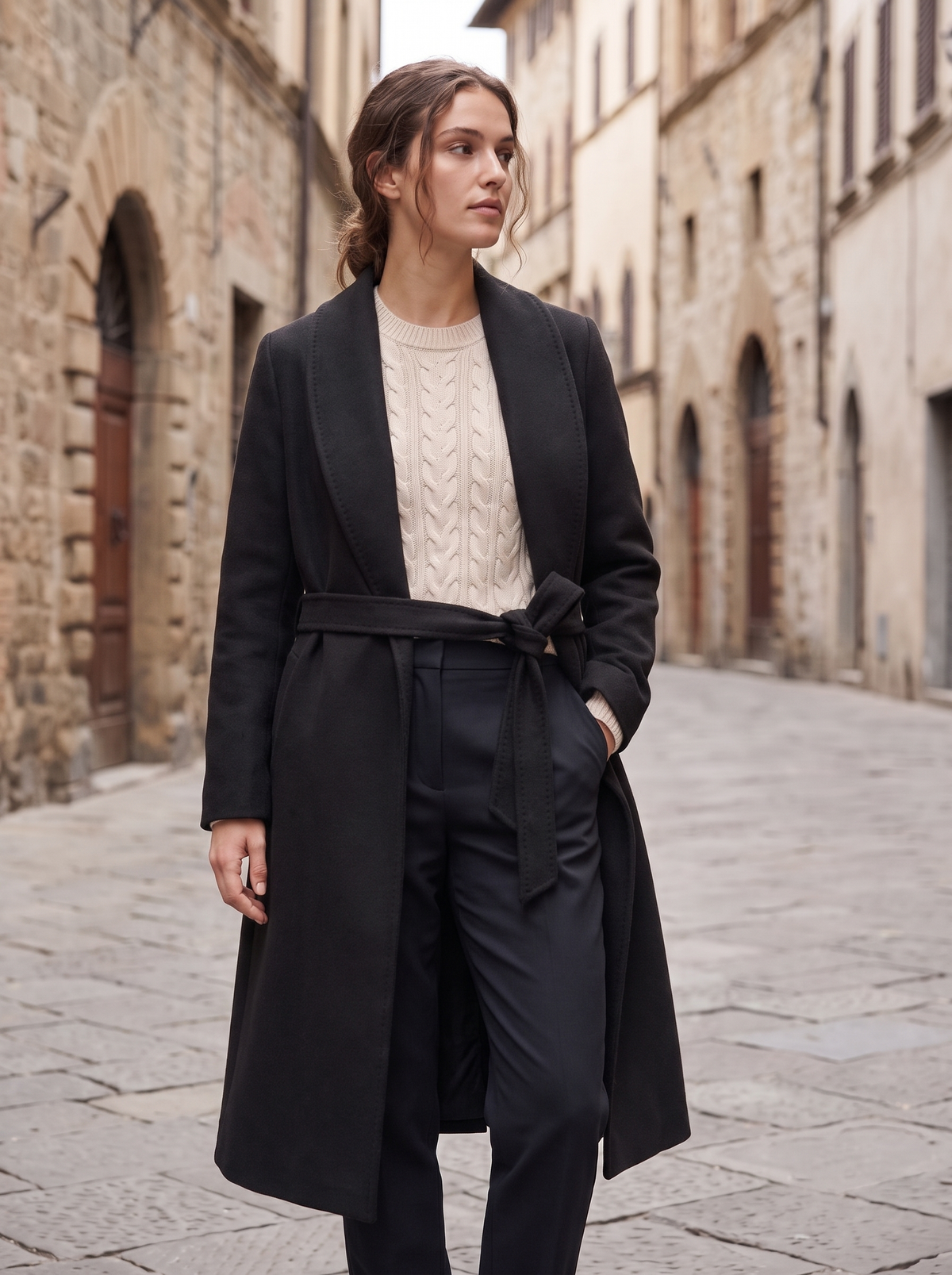 Elodie Wrap Coat