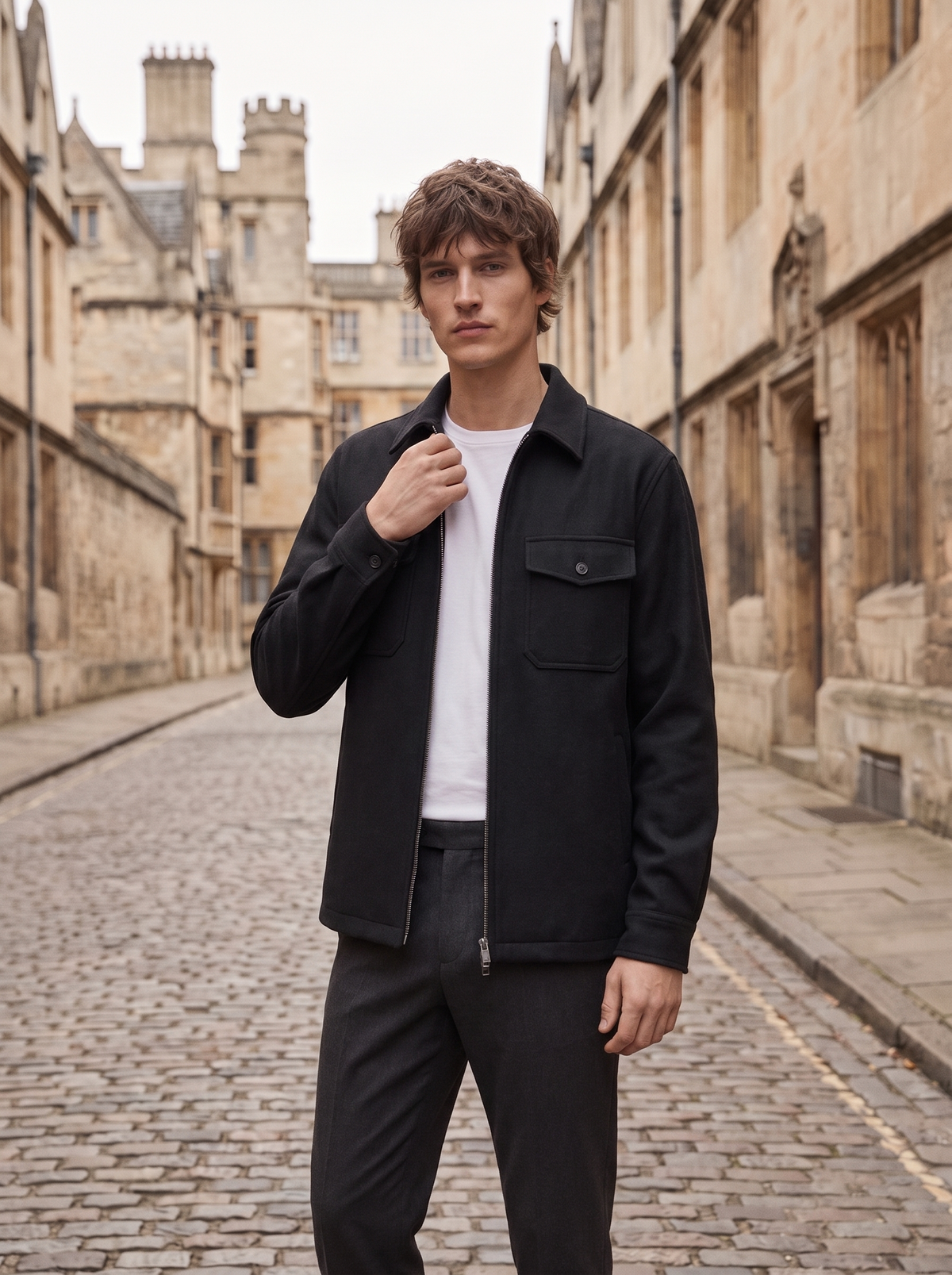Reid Zip Overshirt